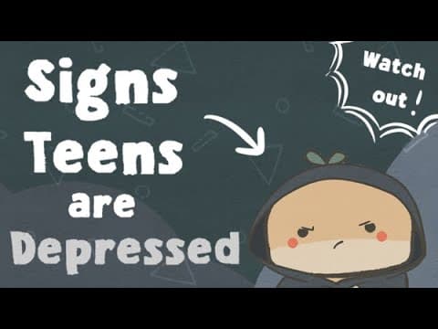 Warning Signs of Depression in Teenagers