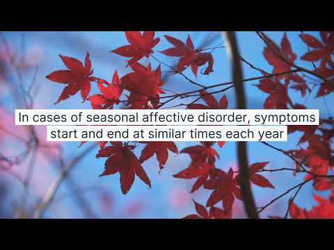 Intro to Seasonal Affective Disorder SAD